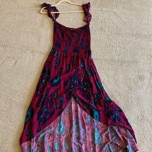 Xhilaration off the shoulder high low dress